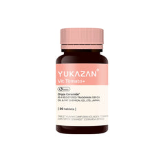 Yukazan Vit Tomato+ Brightening Supplement - Collagen, White Tomato, Oryza Ceramide Chewable Tablet - Oral Sunblock (30's)
