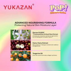 Yukazan POP! Glow Brightening Cleansing Balm Make Up Remover 50ml / Remove Waterproof Make Up / Cleanser