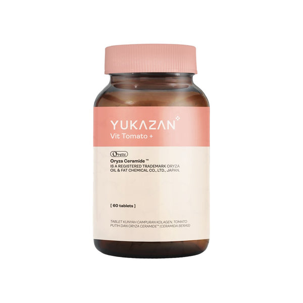 Yukazan Vit Tomato+ Brightening Supplement - Collagen, White