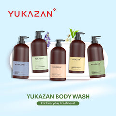 Yukazan Lime Basil Body Wash 850ml Shower Foam / Antibacterial and Alcohol Free / Body Shampoo