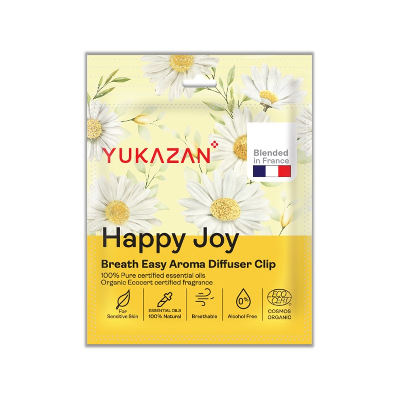 Yukazan Breath Easy Aroma Diffuser Clip (Happy Joy) - Yukazan Official Store